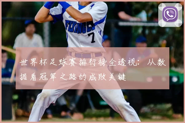世界杯足球赛排行榜全透视：从数据看冠军之路的成败关键
