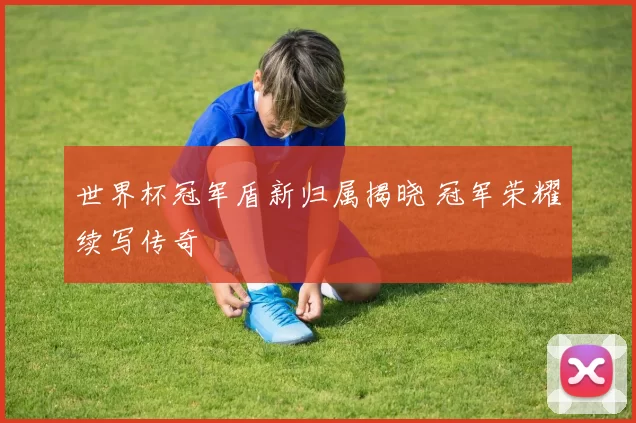 世界杯冠军盾新归属揭晓 冠军荣耀续写传奇